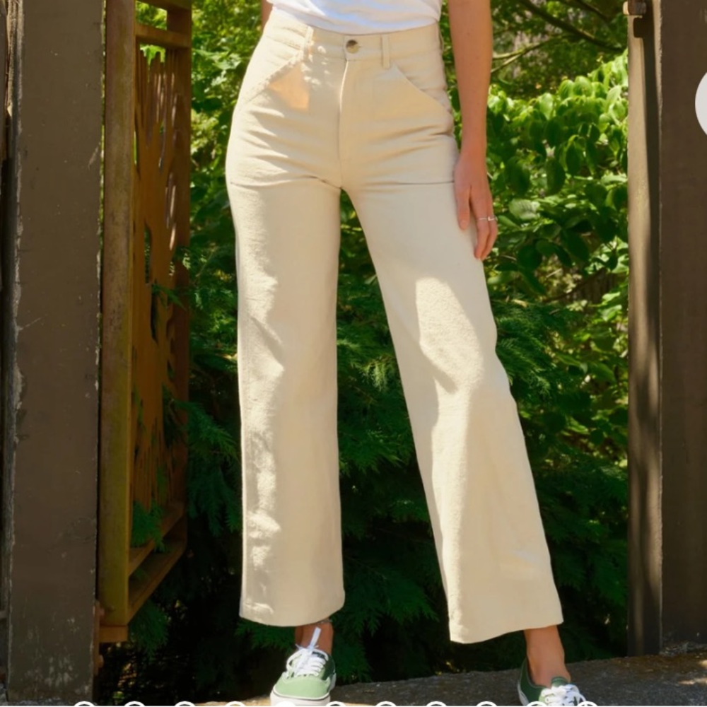 Women’s white Mollusk Painter Pants